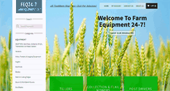 Desktop Screenshot of farmequipment24-7.com