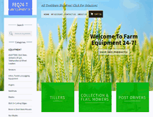 Tablet Screenshot of farmequipment24-7.com